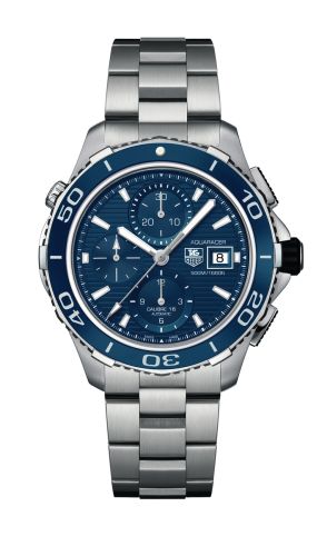 TAG Heuer Aquaracer 500M Calibre 16 43 Stainless Steel / Blue / Bracelet